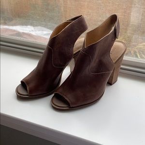 Lucky heeled booties size 7